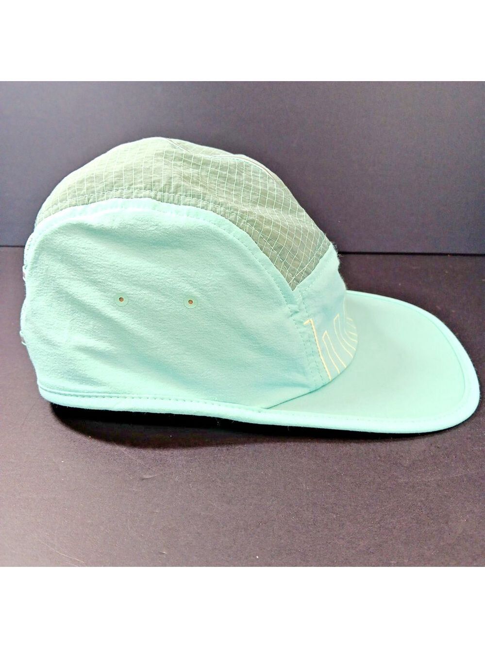 Size Small To Medium Lululemon Drawcord Hiking Cap Womens Wild Mint Dewy - Picture 4 of 12